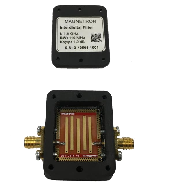 BAND-SPECIFIC INTERDIGITAL FILTER
